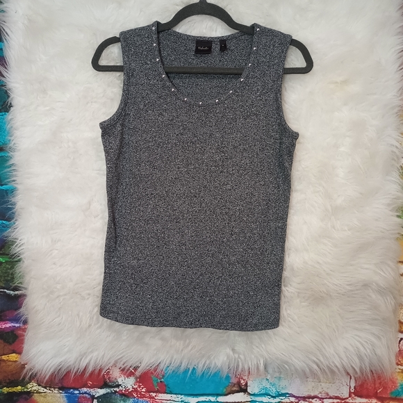Raphaela Gray Sleeveless Tank Top Size M - Picture 6 of 7